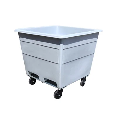 Plastik 2 yol kare tekerlekli tank